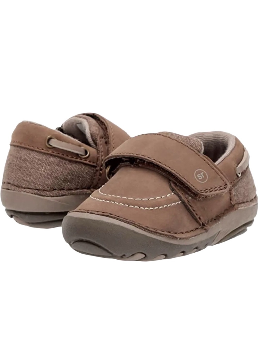 New! Stride Rite Wally Loafers Brown Baby/Toddler Size 6